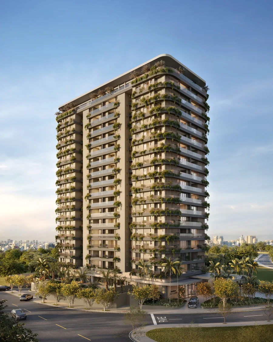 Perspectiva ilustrativa de Horizon Residences