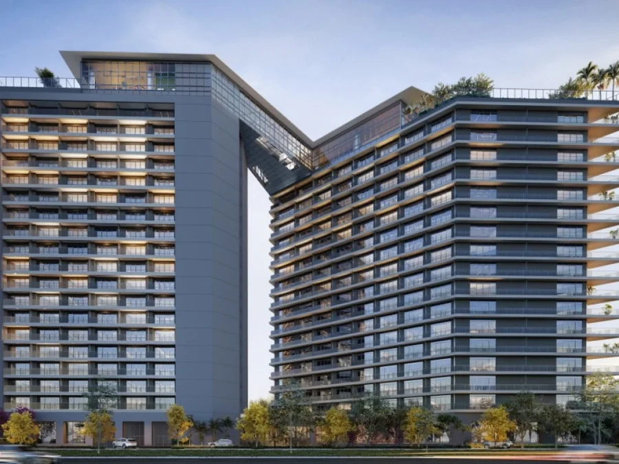 Perspectiva ilustrativa de Infinity Towers