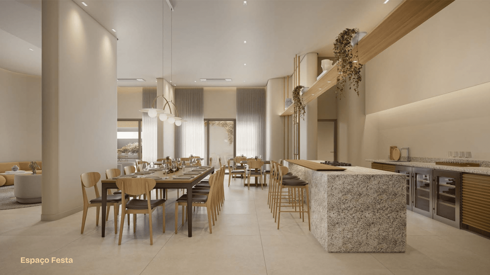 Dormitório suíte principal Horizon Residence